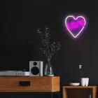 Neon LED Light LOVE HEART purple white NNE02 Neolia Фото 7