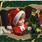 Decorative Christmas tree for desk 20 cm RC-K-505 green Foto 5