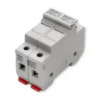 Qoltec Fuse base + DC fuse |2P |1000V |30A |10x38 |solar Foto 9