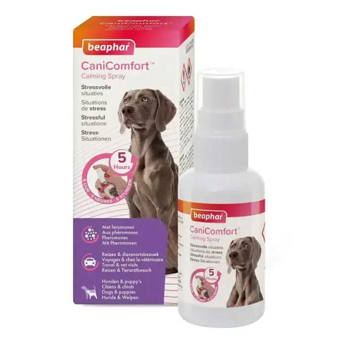 Nomierinošs l­īdzeklis suņiem - Beaphar CANICOMFORT SPRAY 60ML Foto 2