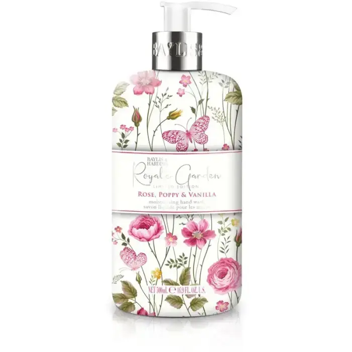 Baylis & Harding Royale Garden Rose & Poppy & Vanilla Hand Wash 500 Ml Photo 2