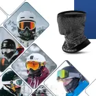 Qunature 11230014002 ski scarf, sports bandana, universal size - black Foto 7