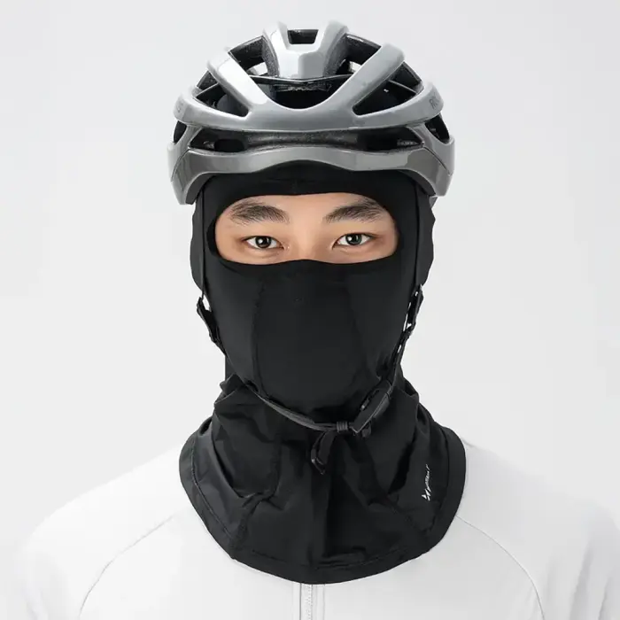 Wozinsky WKM-01B face mask motorcycle bicycle balaclava - black Foto 5