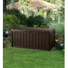 Uzglabāšanas kaste Glenwood Storage Box 390L brūna Foto 3