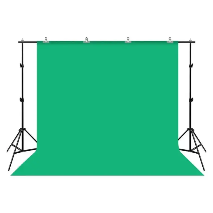 Puluz 2x3m photo backdrop set/stand + photo backdrops 3 pcs PKT5205 Photo 2