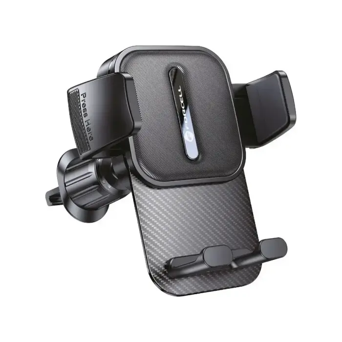 Car phone holder Forcell F-Grip Guardian AV air vent black Photo 2