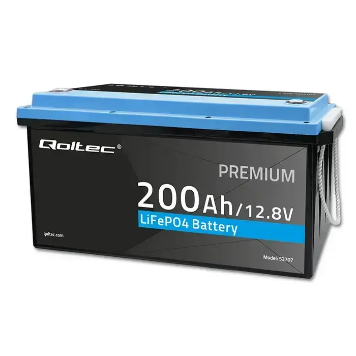 Qoltec LiFePO4 lithium iron phosphate battery | 12.8V | 200Ah | 2560Wh | BMS Foto 9