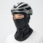 Wozinsky WKM-02B Balaclava Face Mask Motorcycle Bicycle Balaclava with Glasses Holes - Black Foto 7