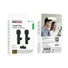 Borofone Lavalier wireless microphone BFK16A Winner Type C black - 2 pieces Photo 9