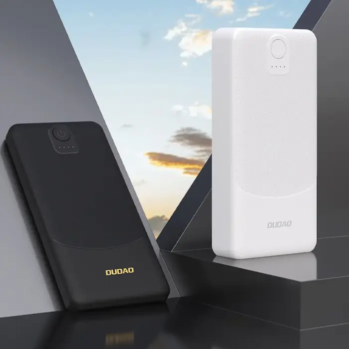Dudao K10 внешний аккумулятор (powerbank) | 10000 mAh | 12W | USB-C, USB-A | LED дисплей | черный Фото 8