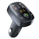 Rock Transmiter FM B301 MP3, Bluetooth - 2xUSB + Type C + micro SD - 36W black Фото 1