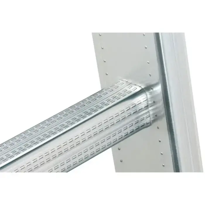 Kāpnes S80 ProfiStep duo / alumīnija / 2x15 pakāpieni Foto 6