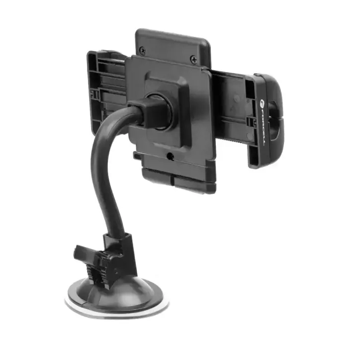 Car phone holder Forcell F-Grip Regular 17 cm windshield / dashboard / air vent black Photo 4