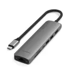 Adapter HUB 7in1 USB C Satechi Slim ST-P7SM space gray Фото 4