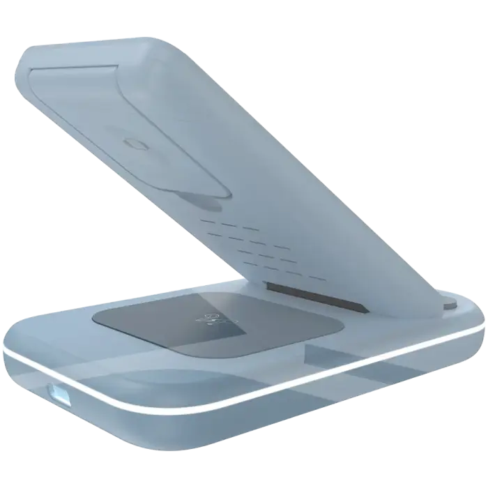CANYON wireless charger WS-304 15W 3in1 Blue Foto 5