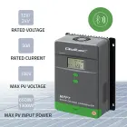 Qoltec Solar Charge Controller MPPT with Temperature Sensor 50A | 12V / 24V | LCD | Bluetooth | APP | GEL | LiFePO4 Foto 2