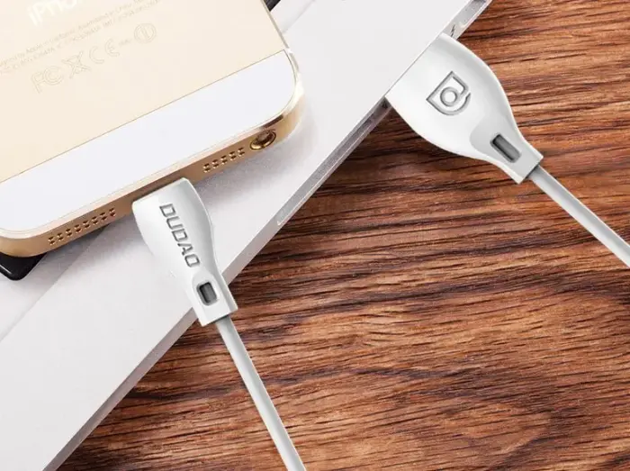 Dudao L4T data transfer and charging cable | USB-A to USB-C | 10.5W | 1m | white Photo 13