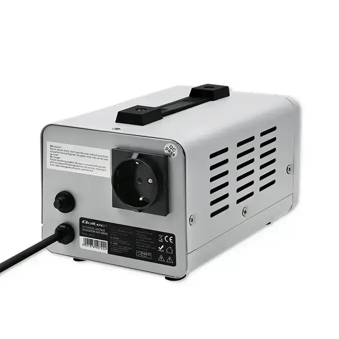 Qoltec Automatic Voltage Stabilizer AVR 500VA Foto 3