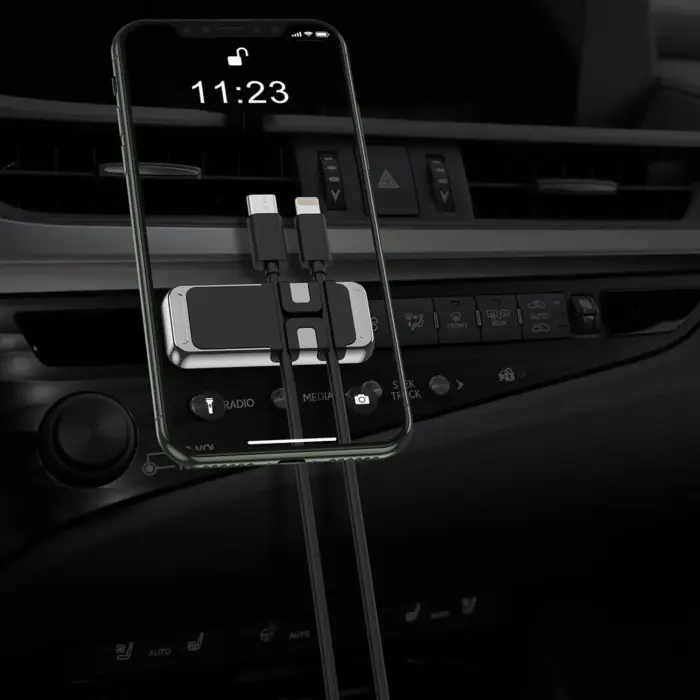 Wozinsky Magnetic Phone Holder with Cable Organizer (WMCDO-B1) Фото 8