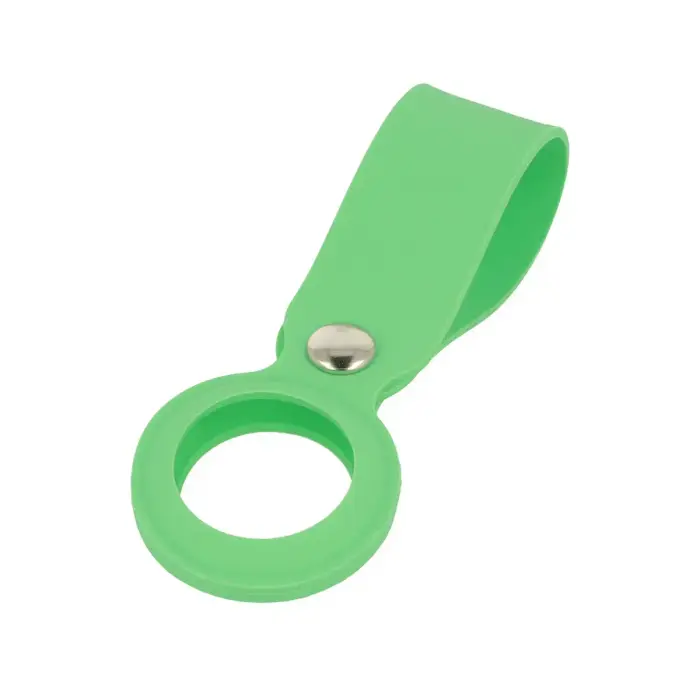 Silicone loop for Airtag green Foto 3