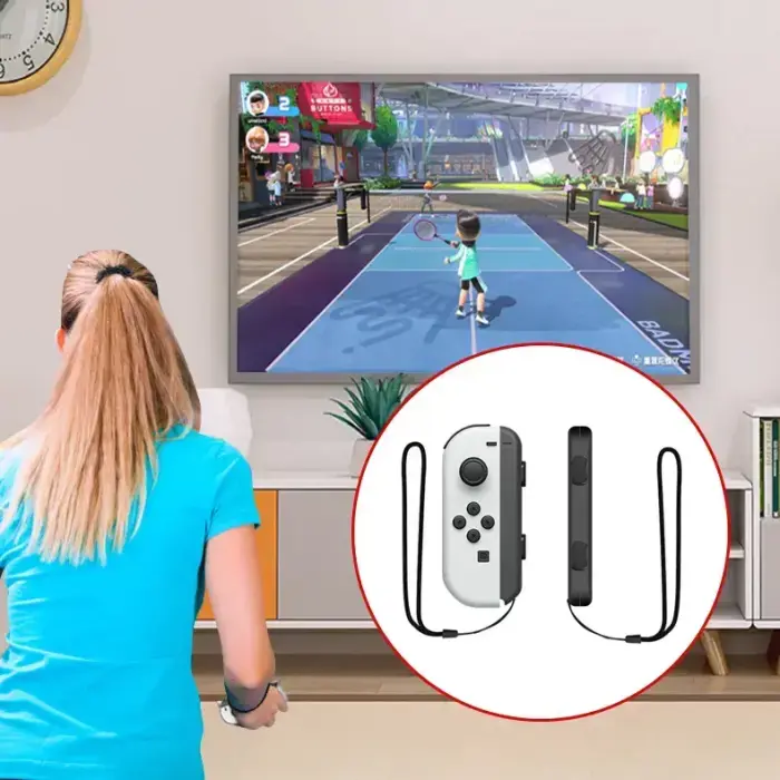 Nintendo Switch Sports 10-in-1 Family Accessory Pack - Red and Blue Photo 23