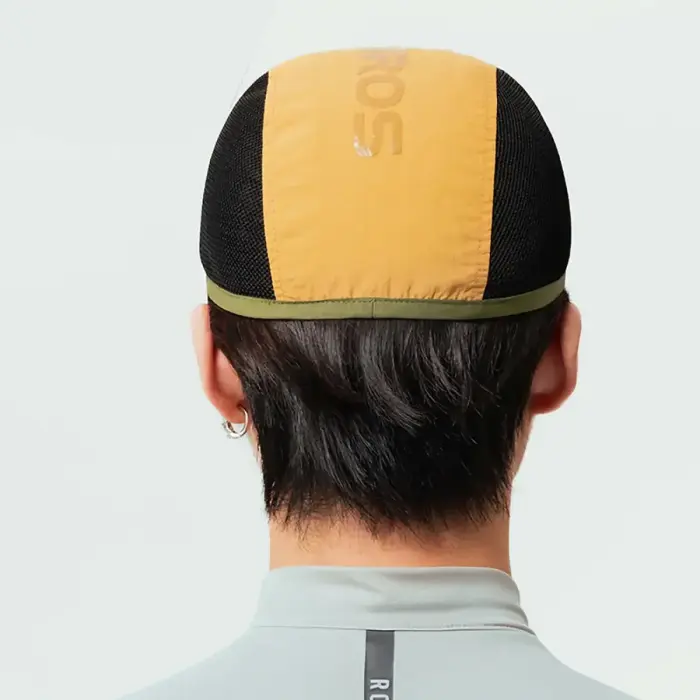 Rockbros Cycling Cap with Visor, Helmet Cover - Yellow Foto 4