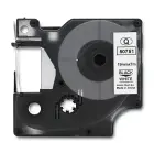 Qoltec Tape for DYMO D1 45803, 45808 | 19mm x 7m | White/Black print Фото 2
