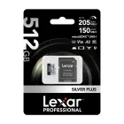 Karta pamięci Lexar High-Performance Silver Plus microSDXC 512GB + adapter Фото 6