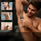 MAXGROOM M-319 multifunctional trimmer with replaceable tips - black Foto 4