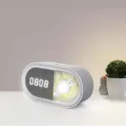 Alarm clock with LED Bunny night light PURE FNL-05 INGRID white long Forever Light Photo 4