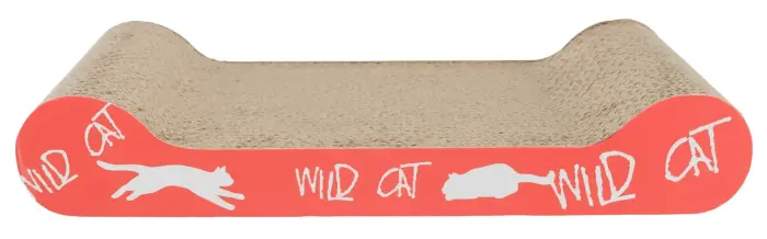 Nagu asināmais : Trixie Wild Cat scratching cardboard, 41 × 7 × 24 cm, orange Foto 3