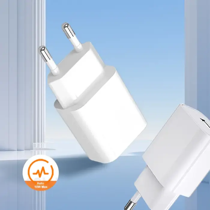 EGA C02 charger USB 5V | 2A white (damaged packaging) Photo 3