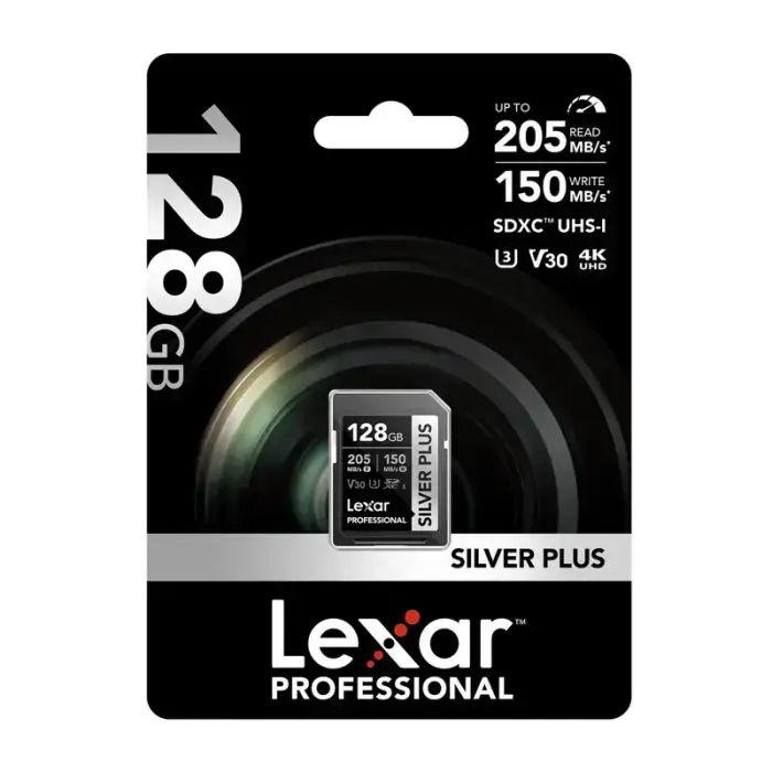 Lexar Professional SILVER PLUS SDXC 128GB memory card Фото 5