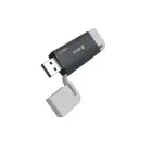 Devia card reader 2in1 EL240 USB/USB-C 3.0 black Фото 6