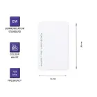 Qoltec The EM proximity card  EM| Mifare  |125 kHz | 10 pcs Foto 2