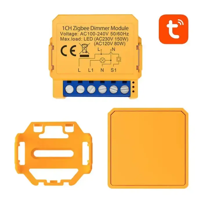 Smart socket switch ZigBee Avatto ZDMS16-1 TUYA Photo 2