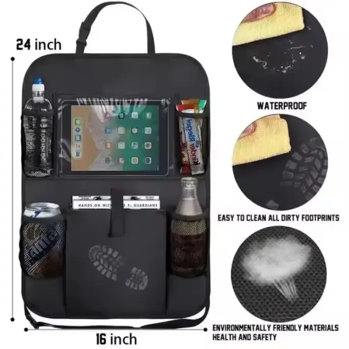 CAR ORGANIZER (61x41,5CM) BLACK Фото 2