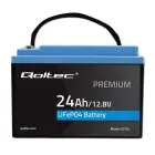 Qoltec LiFePO4 lithium iron phosphate battery | 12.8V | 24Ah | 307.2Wh | BMS Foto 9