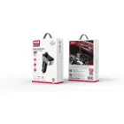 XO transmiter FM BCC10 Bluetooth MP3 car charger 3,1A black Foto 5