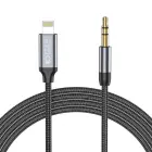 Tech-Protect UltraBoost audio Lightning | mini jack 3.5mm cable 1m - black Photo 1