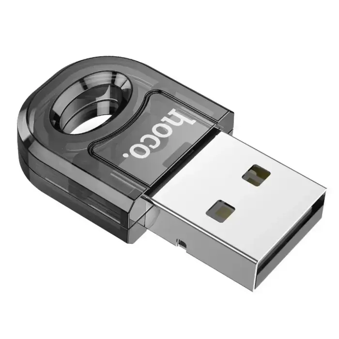 Adapter USB A bluetooth Hoco UA28 transparent black Foto 4