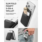 SPIGEN S314-4 SLIM FOLD TRIPOD WALLET MAGSAFE BLACK Фото 9
