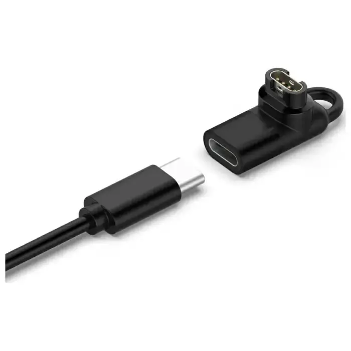Adapter USB-C MajesticLine for Charging Garmin Watches black Фото 3