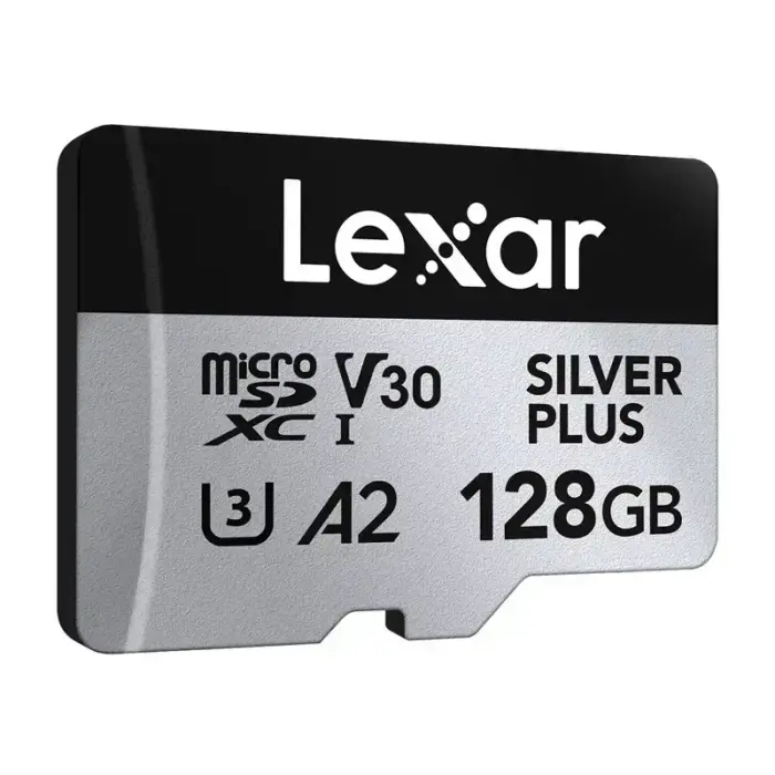 Karta pamięci Lexar High-Performance Silver Plus microSDXC 128GB + adapter Фото 3