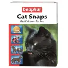 Vitamīnizēta papildbarība : Beaphar Cat Snaps, 75tab. Foto 1