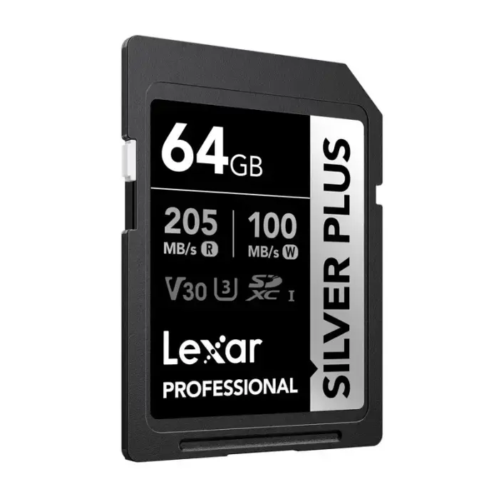 Lexar Professional SILVER PLUS SDXC 64GB memory card Фото 2