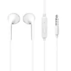 Dudao X10S wired in-ear headphones 3.5mm mini jack 1.15m - white Photo 1