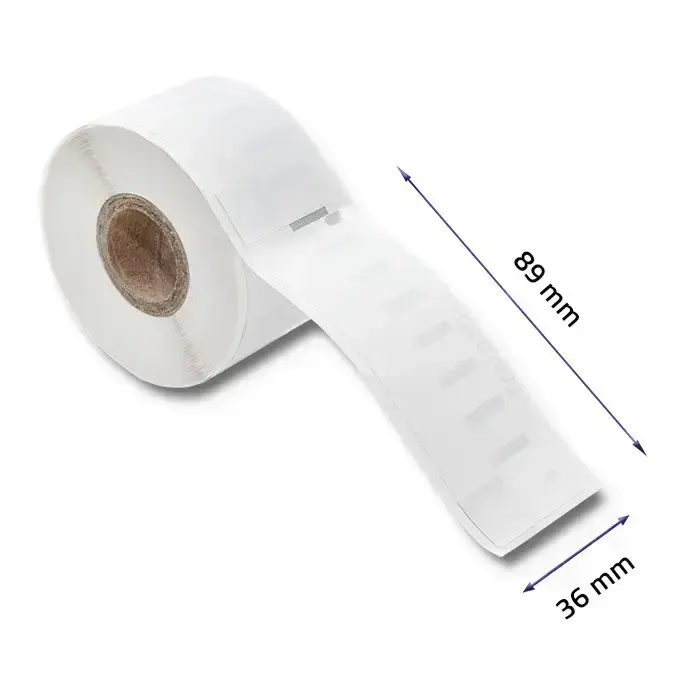 Qoltec Labels for DYMO LW-99012 | S0722400 | 36 x 89 mm | 260 pieces Foto 4