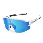 Rockbros Kids Cycling Glasses, Polarized, UV Protection, Children's - White Foto 2