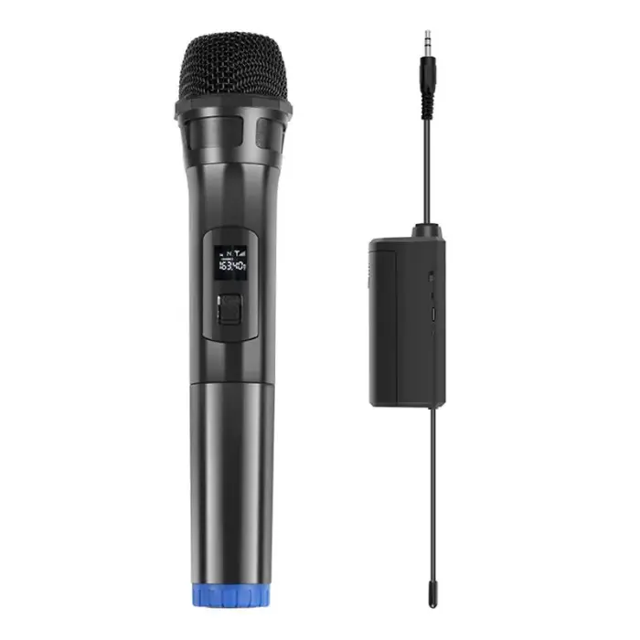 Wireless dynamic microphone UHF PULUZ PU628B 3.5mm (black) Foto 2